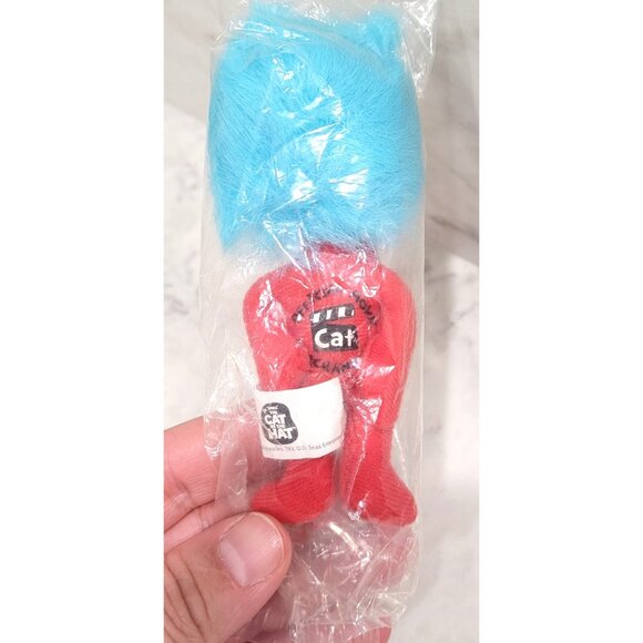 Vintage Kelloggs Dr. Seuss Cat In The Hat Thing 2 Plush 4.5" Toy Collectible - Picture 3 of 4